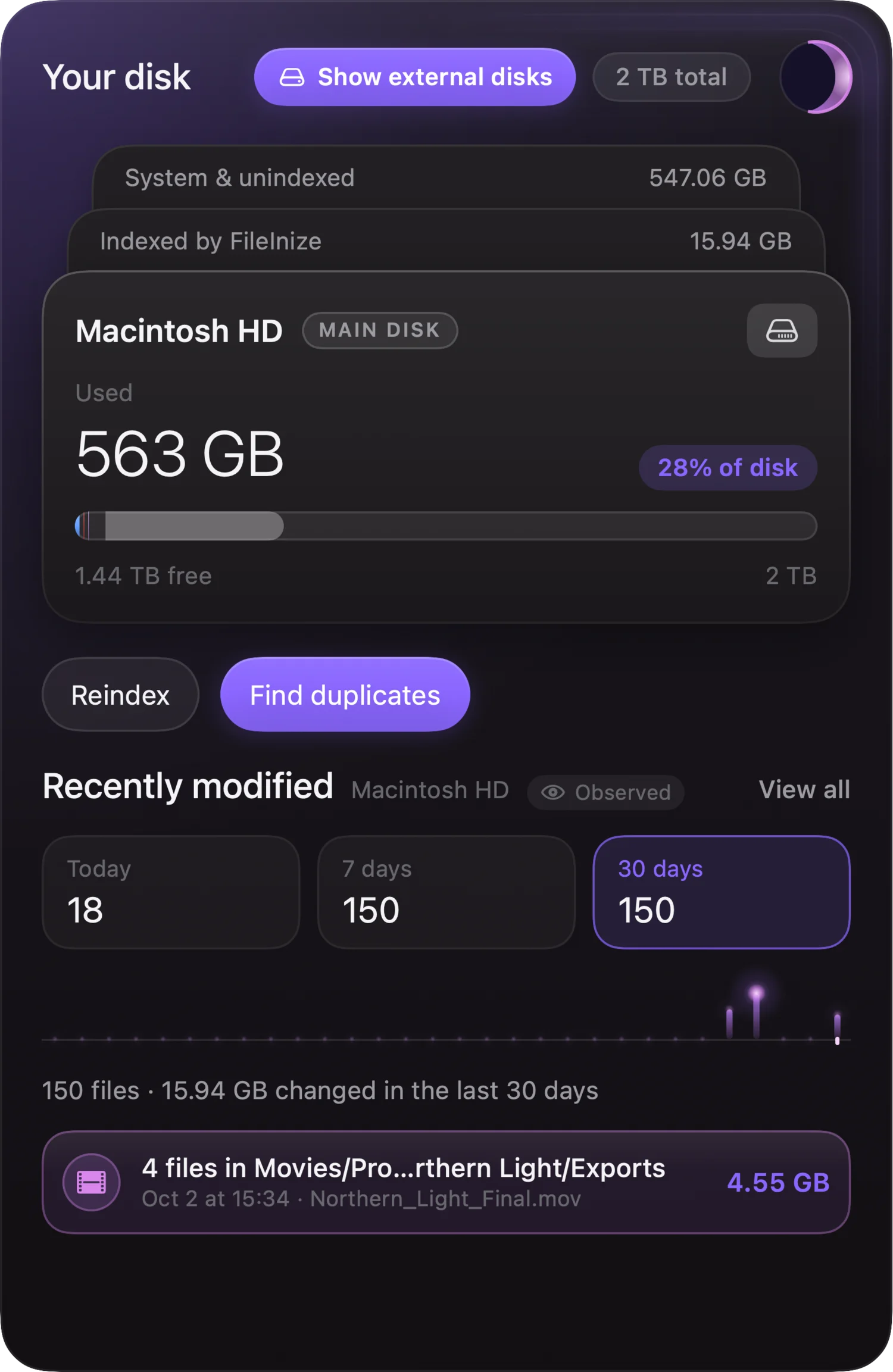 The disk card