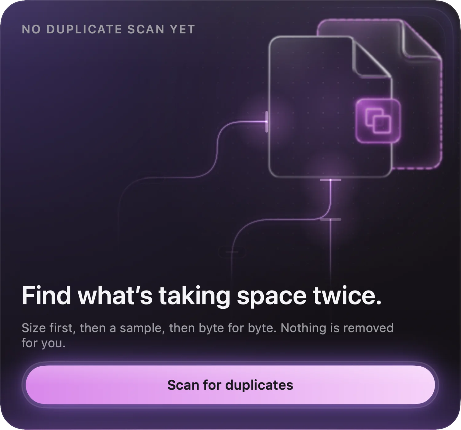 The duplicate hunt card